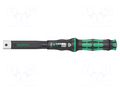 Wrench; torque; Overall len: 372mm; 20÷100Nm; Socket size: 9x12mm WERA WERA.05075653001