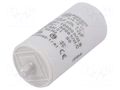 Capacitor: polypropylene; motors, run; 12uF; 475VAC; Ø36x70mm; ±5% DUCATI ENERGIA 4.16.10.17.27
