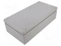 Enclosure: multipurpose; X: 150mm; Y: 300mm; Z: 81mm; steel; grey RAYCHEM RPG GIJ-7GY