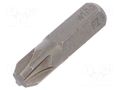 Screwdriver bit; Pozidriv®; PZ3; Overall len: 25mm; 3pcs; STANDARD WIHA WIHA.07861