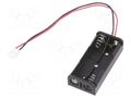 Holder; AAA,R03; Batt.no: 2; on panel; 3pin,cables,terminal; 150mm KEYSTONE KEYS2469CN