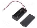 Holder; AAA,R03; Batt.no: 2; on panel; 3pin,cables,terminal; 150mm KEYSTONE KEYS2489CN