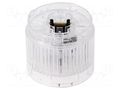 Module: light signaller; white; LED; 24VDC; IP65; Ø60x50mm; LR6 PATLITE LR6-E-C