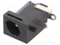 Connector: DC supply; socket; male; 2A; soldering; 5.5/2.1mm; 16VDC CLIFF FC681478