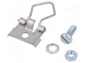 Spring lock set for D-Sub AMPHENOL COMMUNICATIONS SOLUTIONS 86552096LF