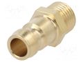 Quick connection coupling; connector pipe; max.15bar; -20÷200°C PNEUMAT ESHM-101-NA