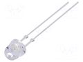 LED; green; 4.9mm; 5800÷7000mcd; 60°; Front: flat; 2.9÷3.4VDC; 102mW OPTOSUPPLY OSG5DA5W61C