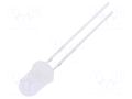 LED; green; 5mm; 5800÷7000mcd; 15°; Front: convex; 2.8÷3.6VDC; 108mW OPTOSUPPLY OSGGD25112A