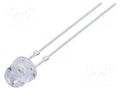 LED; white warm; 4.9mm; 4200÷5800mcd; 60°; Front: flat; 2.9÷3.4VDC OPTOSUPPLY OSM5DK5W61C
