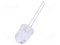 LED; orange; 10mm; 4200mcd; 30°; Front: convex; 3÷13VDC OPTOSUPPLY OSO5PAA131A-VVLED