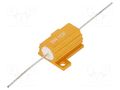 Resistor: wire-wound; with heatsink; 1Ω; 5W; ±1%; 50ppm/°C; axial SR PASSIVES AHP5W-1RF
