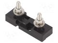 Fuse holder with cover; 42x12x8.2mm; 300A; Leads: M5 screws; 32V OPTIFUSE BLC-05-GTA