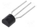 Thyristor; 600V; Ifmax: 0.8A; 0.5A; Igt: 200uA; TO92; THT; Ammo Pack WeEn Semiconductors BT149G.126