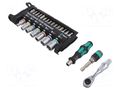 Kit: general purpose; inch; 39pcs. WERA WERA.05056491001