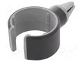 Car holder; black; air vent; Size: 40-75mm GEMBIRD TA-CHAV-03