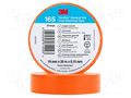 Tape: electrical insulating; W: 19mm; L: 20m; Thk: 0.152mm; orange 3M 3M-TF-165-19-OR