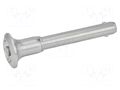 Locking pin; with locking,with knob; stainless steel; Ø: 6mm ELESA+GANTER GN113.9-6-10