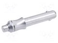 Locking pin; without handle,with locking; stainless steel; 38kN ELESA+GANTER GN113.3-8-50