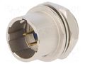 Connector: circular; push-pull; socket; PIN: 4; 2A; HR10; soldering HIROSE HR10-7R-4P-73