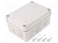 Enclosure: junction box; X: 119mm; Y: 164mm; Z: 79mm PCE EV-161