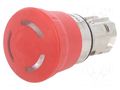 Switch: emergency stop; 22mm; Stabl.pos: 2; red; IP67; mushroom SIEMENS 3SU1051-1HB20-0AA0