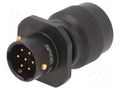 Connector: circular; socket,plug; PIN: 7; male; soldering; 62IN AMPHENOL 62IN11PG9107P4624
