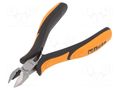 Pliers; side,cutting,miniature; 130mm BETA BE1191BM/L