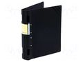 ESD; A4; polypropylene; black; Application: for storing documents EUROSTAT GROUP ERS-410906027