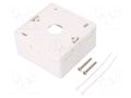 Case; socket; white; wall mount LOGILINK LOG-NP0223