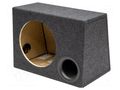 Car loudspeaker enclosure; MDF; black melange; 300mm; 40l BASSER OB.PW.BR02