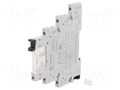 Relay: interface; SPDT; Ucoil: 24VAC,24VDC; for DIN rail mounting CABUR CWRE7-0842