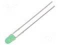 LED; green; 2.9mm; 30mcd; 60°; Front: convex; 2.2÷2.6VDC; -40÷85°C LUMEX SSL-LX3044LGD