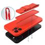 Rope Case Silicone Lanyard Cover Purse Lanyard Strap For Samsung Galaxy A13 5G Red, Hurtel 5907769340895 5907769340895