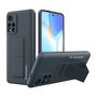 Wozinsky Kickstand Case Silicone Stand Cover for Xiaomi Poco M4 Pro 5G Navy Blue, Wozinsky 5907769319846 5907769319846