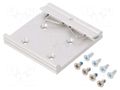 Holder; for DIN rail mounting; Holder mat: aluminum DIGILENT 6069-240-005