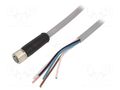 Cable: for sensors/automation; M12; straight; 3m; 7000 Power; PUR MURR ELEKTRONIK 7000-P4221-390300