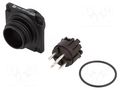 Connector: circular; 400V; 20A; PIN: 5; socket; male; screw terminal BINDER 99-0711-00-05