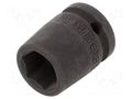 Socket; 6-angles,socket spanner,impact; HEX 18mm; 1/2" BETA BE720-18