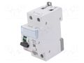 RCBO breaker; Inom: 25A; Ires: 30mA; Max surge current: 250A; IP20 LEGRAND 411063
