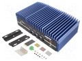 Industrial computer; 10÷35VDC; for wall mounting; Ethernet x4 AAEON BOXER6641A11110