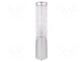 Signalling column; red/amber/green/blue/white; LED; 24VDC; IP65 PATLITE LA6-5DTNUN-RYGBC