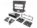 Radio frame; Citroën,Mitsubishi,Peugeot; 2 DIN; black METRA RAM-40.688