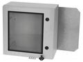 Enclosure: wall mounting; X: 300mm; Y: 300mm; Z: 210mm; ARCA; grey FIBOX ARCA303021W