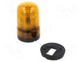 Signaller: lighting; amber; SF08; 10÷30VDC; Light source: LED; IP23 PATLITE SF08-M1KTN-Y