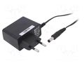 Power supply: switching; mains,plug-in; 12VDC; 1.25A; 15W; 84.13% POS POSC12125A-25