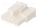 Connector: wire-wire/PCB; plug; female; Minitek® Pwr 4.2; 4.2mm AMPHENOL COMMUNICATIONS SOLUTIONS 10136644-0411LF