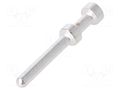 Contact; male; silver plated; 0.5mm2; turned contacts; crimped LAPP 11190000