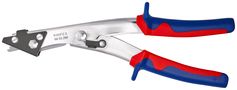KNIPEX 90 55 280 Sheet Metal Nibbler with multi-component handles nickel plated 280 mm 90 55 280 4003773026730