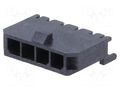 Connector: wire-board; plug; female; Minitek® Pwr 3.0; 3mm; PIN: 4 AMPHENOL COMMUNICATIONS SOLUTIONS 10136656-0411LF