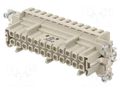 Connector: HDC; contact insert; female; EPIC H-BE; PIN: 24; 16A LAPP 10401300